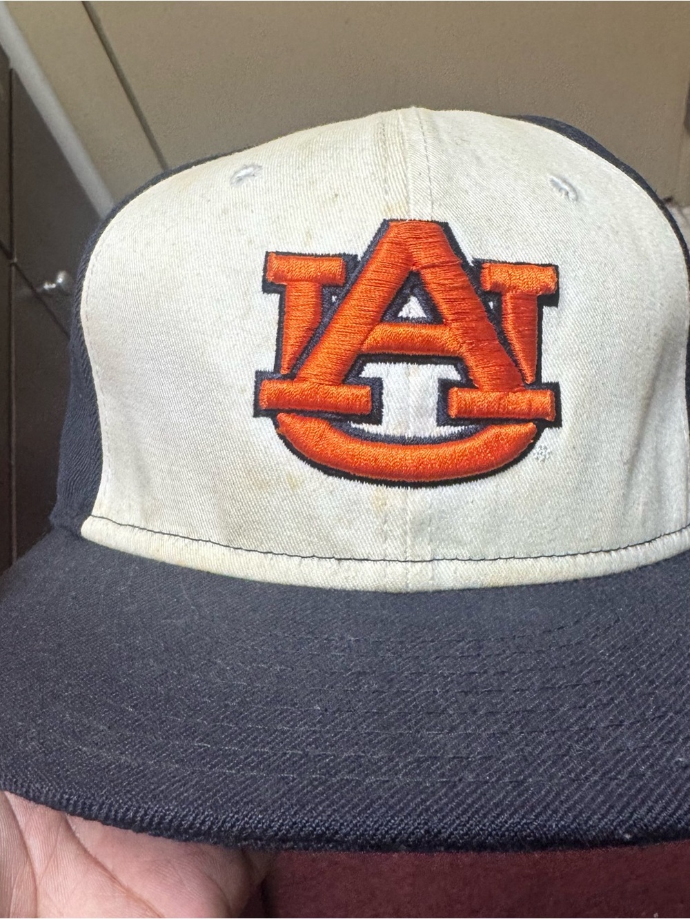 Auburn Tigers Football fitted new era hat size 7 5/8